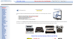 Desktop Screenshot of justservice.com